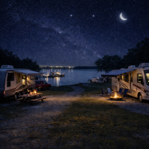starry night at the rv park